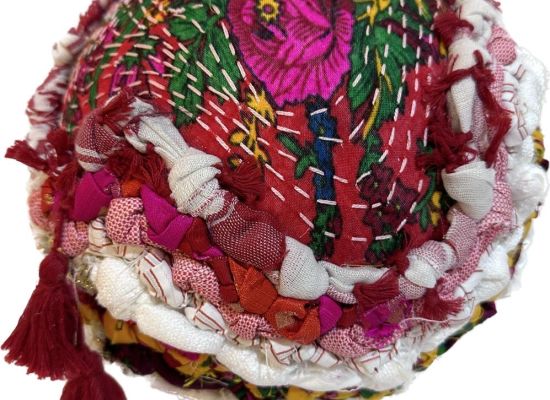 Prayer of Day Thirty Work Size: 70 cm Medium: Hand sewing on fabric